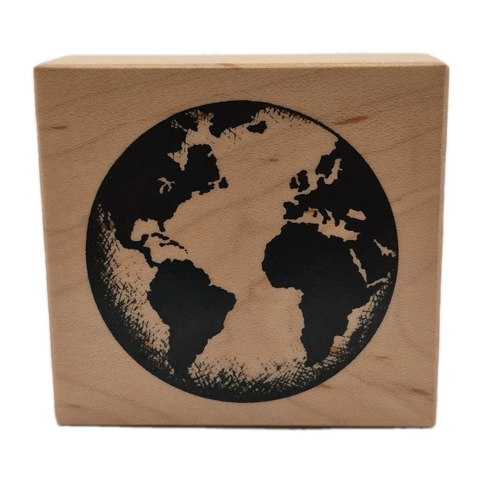 1996 PSX Rubber Stamp Planet Earth The World F-1910 - Image 1 of 3