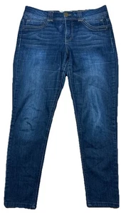 Pantalones de mezclilla Democracy “Ab” Technology ajustados elásticos lavados oscuros, para mujer 10 - Imagen 1 de 9