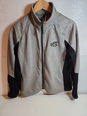Vellón con cremallera completa para mujer Colorado Buffalos CU en gris/negro grande ¡Bonito! Foto 1 de 4