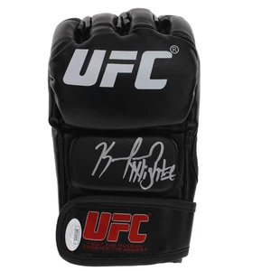 Kamaru Usman Hand Signed UFC Glove COA JSA Autographed Nigerian Nightmare - Picture 1 of 4