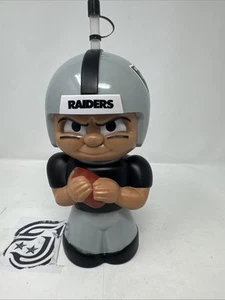 Oakland Raiders Big Sip Tumbler NFL Player Character Cup 16oz Figure Bottle - Picture 1 of 7