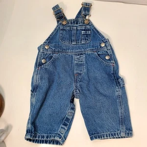 Girls Blue Denim Overalls,"GAP," Size XS Up To 3 Months. - Picture 1 of 4