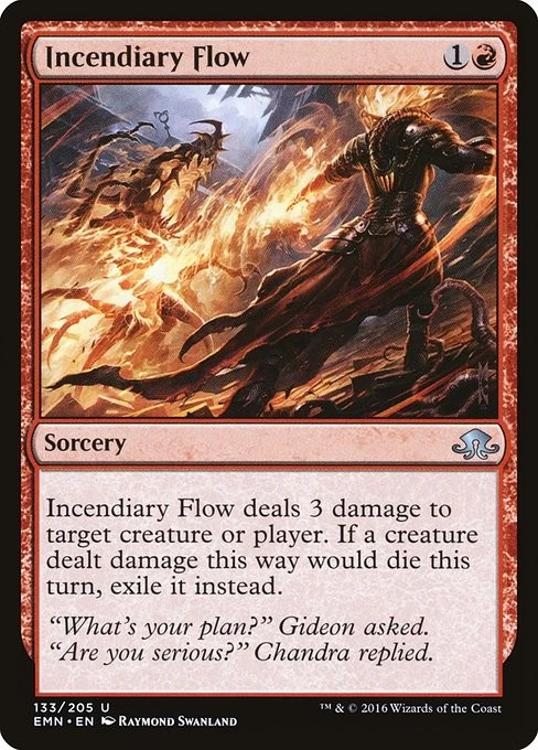 Incendiary Flow - Eldritch Moon  | Foil | MTG Card - Image 1 of 1