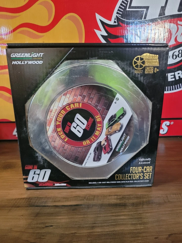Greenlight 59020-A Hollywood Film Reels Series 2 Gone in 60 Seconds Set of 4 K5 - Image 1 of 4