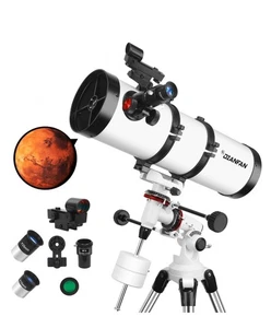 Telescope 150EQ Astronomical Reflector Telescopes for Adults,Professional Man... - Picture 1 of 6