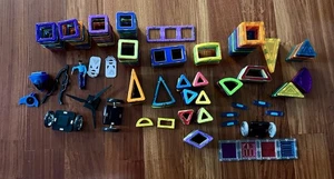 Magformers massives Konvolut 376 Teile + Picasso Fliesen Magnetbaukästen Magna - Bild 1 von 6