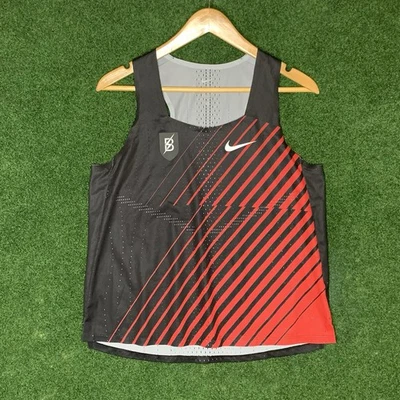 Camiseta para mujer talla L Nike Dri-Fit ADV AeroSwift Bowerman pista club running Foto 1 de 4