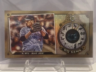 2022 Topps Gypsy Queen - GQ Gems Minis Hyun-Jin Ryu #GGM-16 - Image 1 of 2