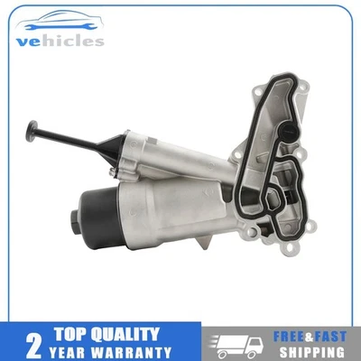 1X Carcasa de filtro de aceite para Mercedes-Benz S63 AMG GLS550 CLS550 S550 SLK55 GL63 Foto 1 de 4