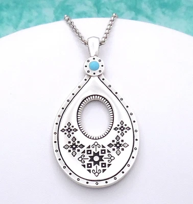 Colar conversível Brighton mosaico lágrima nova com etiquetas $78 joia - Imagem 1 de 4