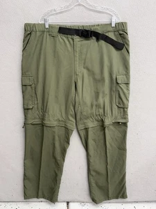 Boy Scouts BSA Pants Mens 42x32 Relaxed Green Switchback Convertible Uniform - Picture 1 of 12