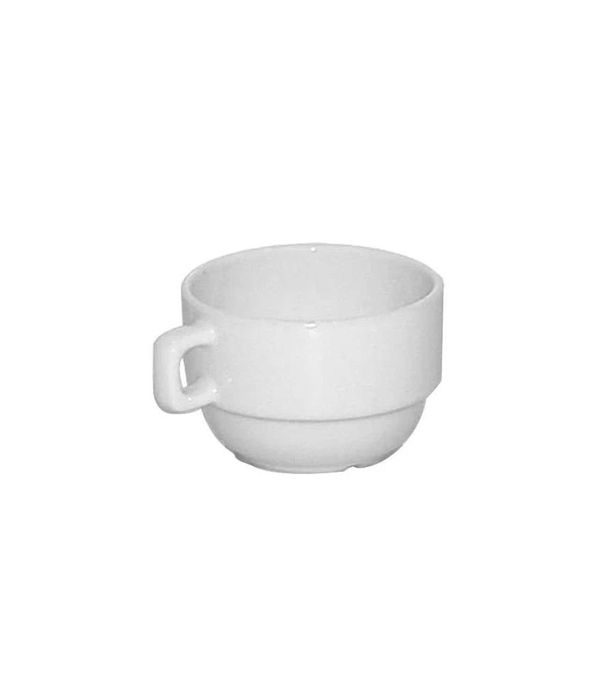 Tazza da Cappuccino 25 CL.Porcellana Impilabile Bar Hotel Ristorante Saturnia - Immagine 1 di 1