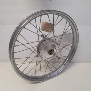 Ruota anteriore cerchio cerchione cromato GARELLI BENELLI 16" nuova ceppi freno - Picture 1 of 5