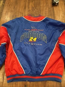 Vintage Jeff Gordon Jacket Mens XXL 2XL DuPont Nascar Chase Authentics Embroider - Picture 1 of 22