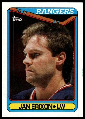 1990-91 Topps #187 Jan Erixon - Image 1 of 2