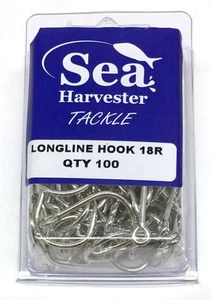 Bulk Value Pack Sea Harvester 18r Long Line Hooks 100 pcs - Picture 1 of 1