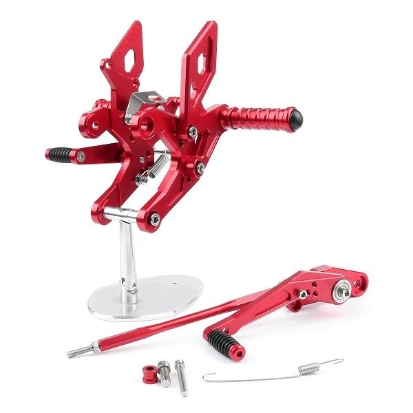 Adjustable Rearsets Foot Rest Pegs Rear Set For Honda CBR500R CB500F 16-17 17， - Image 1 of 4