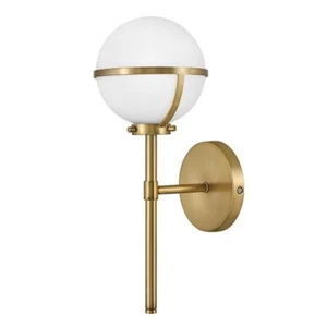 Hinkley Lighting Hollis Bath Single Light, Sconce, Heritage Brass - 5660HB-LL - Picture 1 of 1