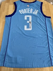 Kevin Porter Jr. Houston Rockets Autographed Jersey JSA Certified - Picture 1 of 5
