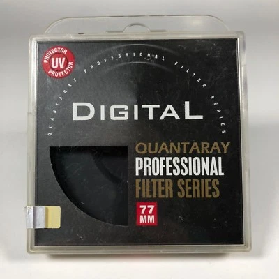 QUANTARAY Digital Professional Filter Series 77mm UV Protector DHG Lens Protect - Image 1 of 4