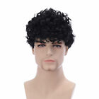Jayden Short Black Tight Curly Male Cosplay wig party adult theater stage actor
