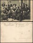 Ansichtskarte Orig Croat Tamburitza Kapelle Zlata Dir C Doliner 1912