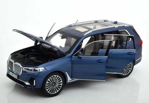 1:18 Kyosho 2020 BMW X7 Blue metallic Dealer Edition 80435A51987 - Picture 1 of 4