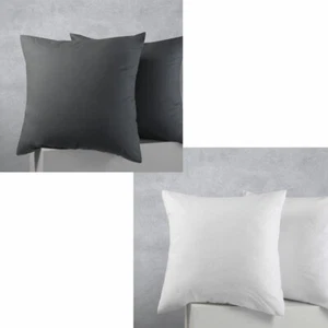 Par de fundas de almohada europeas de algodón poliéster 65 x 65 cm de Accessorize - Imagen 1 de 4
