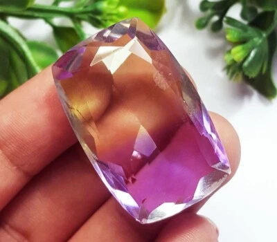 Doublet Alexandrite 53.80+ Ct CERTIFIED Cushion Shape Loose Gemstone For sale - Image 1 of 4