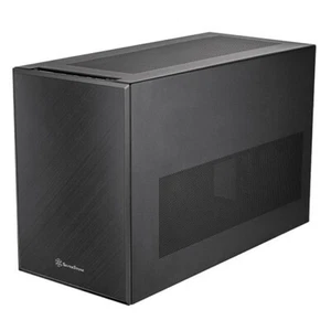 Silverstone SG17B Mini-DTX/Mini-ITX Premium Aluminum/Steel Body Cube Case - Picture 1 of 5
