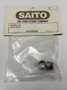 Saito RC Remote Control Nitro Engine Muffler Nut : S KK DD Y SAI325R580 - Picture 1 of 1