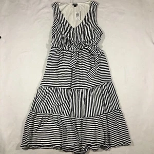 Torrid Kleid Damen 1 14/16 1X gestreifte Krawatte Gürtel Taille nautisch NEU Neu mit Etikett 70 $ - Bild 1 von 13