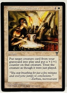 Miraculous Recovery - MTG-Visions (VIS)-Regular-LP - Picture 1 of 2