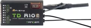 FrSky TD R10 Receiver 2.4G 900M Tandem Dual-Band Receiver mit 10 Kanal Ports - Bild 1 von 4
