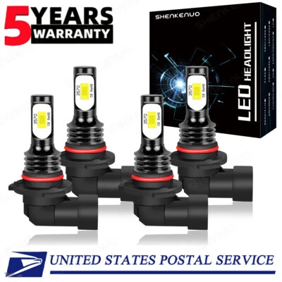 Kit de bombillas LED de haz alto bajo para GMC Yukon Denali 2001-2006 9005 9006 Foto 1 de 4