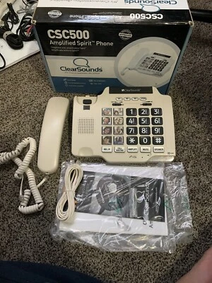 teléfono espíritu amplificado clear sounds CSC 500 Foto 1 de 3