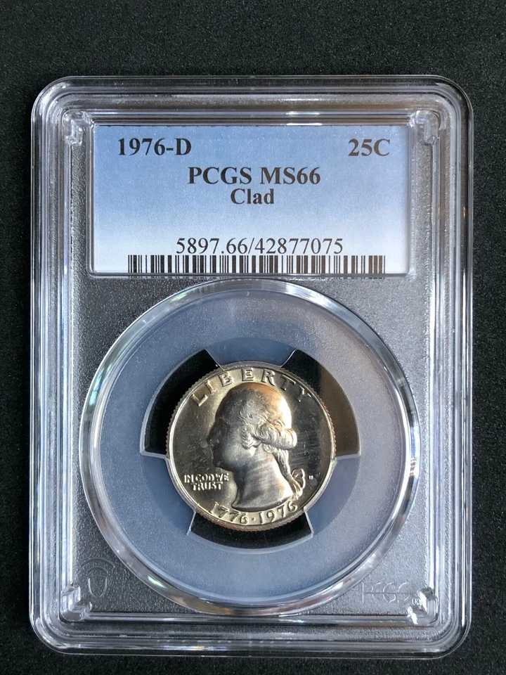 Washington Quarter 1976-D PCGS MS66 - Image 1 of 2