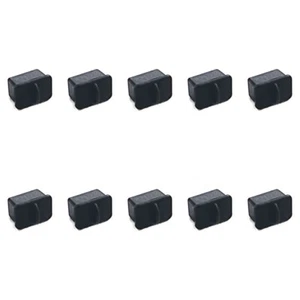 10 pcs  Dust Covers SFP Port Blanking Plug Dust Caps Fiber Protector - Picture 1 of 5