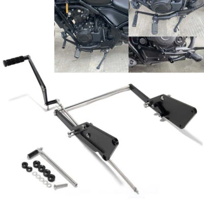 Estriberas de control delantero Billet 7" acoplamiento de extensión para Honda Rebel 500 CMX500 Foto 1 de 4