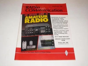 Radio Communication ~ Magazine ~ September 1986 ~ Amateur Radio - Picture 1 of 1