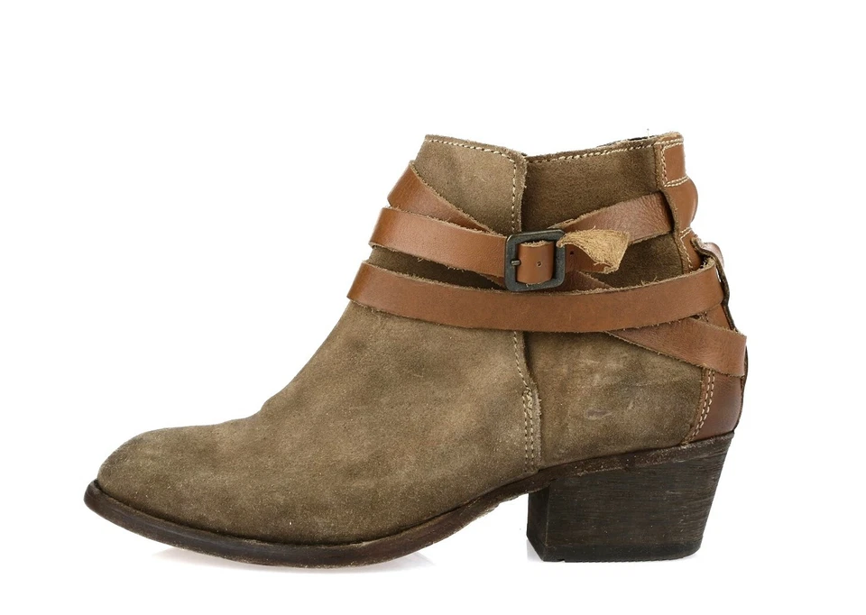 *Botines mujer HOUSE OF HARLOW cuero topo talla 36 $299 Foto 1 de 4