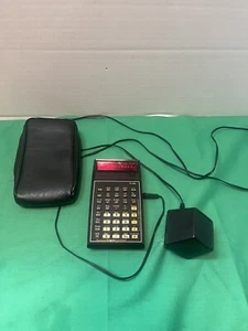 Texas Instruments TI-55 Calculator & Case & AC 9132 Power Supply For Parts - Picture 1 of 10