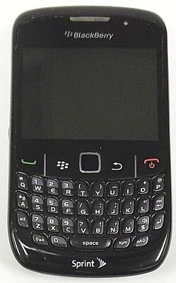 BlackBerry Curve 8530 - Black ( Sprint ) Smartphone - Image 1 of 2