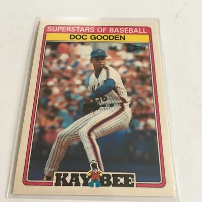 1989 Topps Kay Bee Toys Superstars of Baseball DWIGHT "Doc" Gooden #14 NM - Image 1 of 4