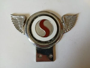 Insignia parrilla Austin Swallow. Placa parrilla coche motor. - Imagen 1 de 3