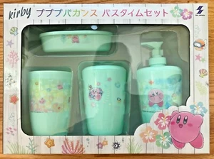 Kirby of the Stars Dream Land Pupu Bath Time Set bottiglia portasapone Nintendo nuovo con scatola - Foto 1 di 6