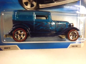 Hot Wheels 2008 ALL STARS 32 FORD DELIVERY TURQUOISE 09/36 RED LINES 049/196 - Picture 1 of 10