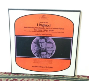 Leoncavallo - I Pagliacci / Arias, Jussi Björling - 2 x Vinylbox, 1969 OPERA - Bild 1 von 3