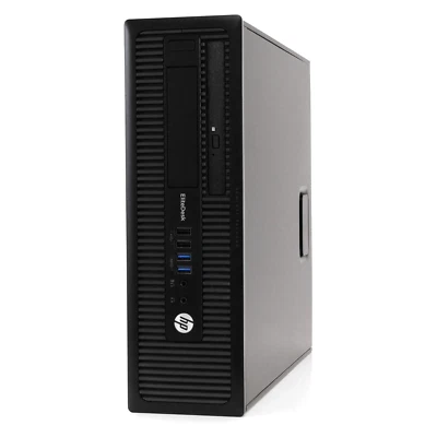 HP 800 G1 Computer PC SFF Intel Core i3 4th Gen 16GB RAM 500GB HDD WINDOWS 11 - Image 1 of 4