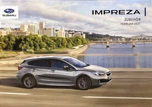 Folleto de accesorios Subaru Impreza Depliant 02/2021 - Imagen 1 de 1